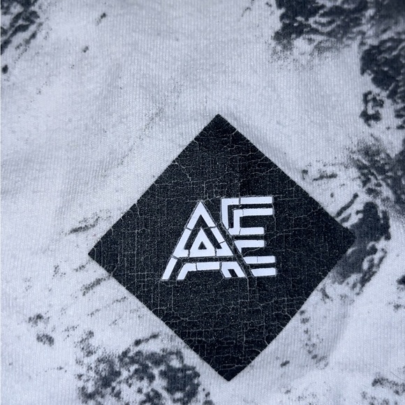 Oversized American Eagle Marble T-Shirt - Picture 2 of 3